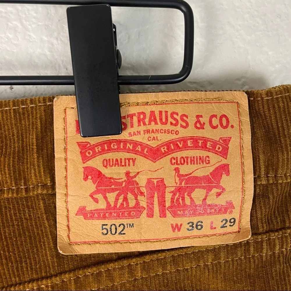Vintage Levis Corduroy Pants Size 36X29